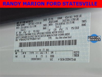 2023 Ford Transit-350 XLT