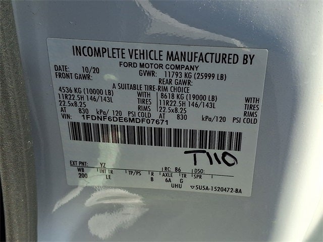 2021 Ford F-650SD Base