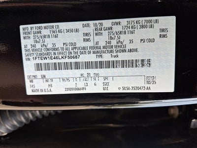 2020 Ford F-150 Lariat