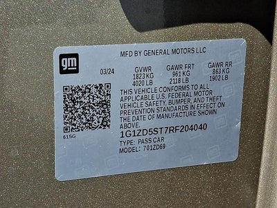 2024 Chevrolet Malibu LT 1LT
