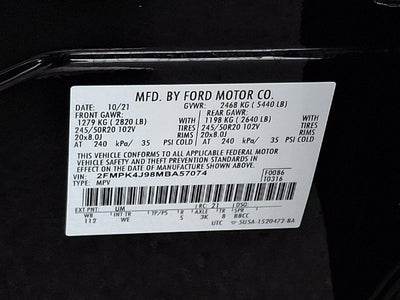 2021 Ford Edge ST Line