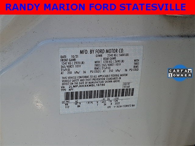 2021 Lincoln Nautilus Reserve