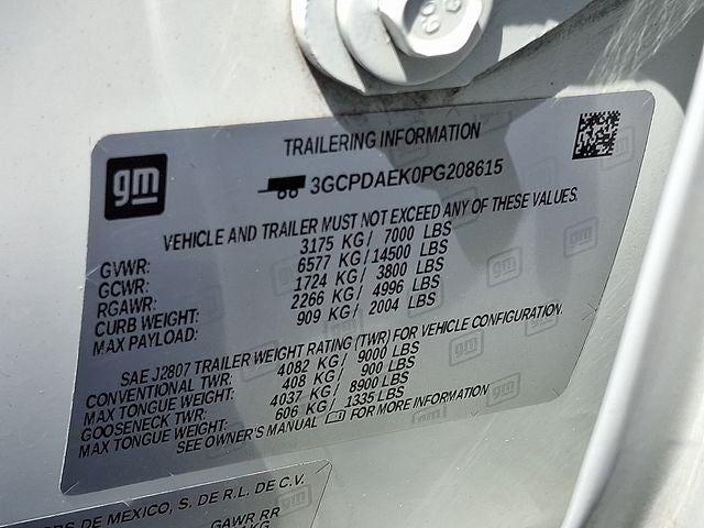 2023 Chevrolet Silverado 1500 WT