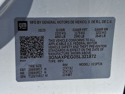 2025 Chevrolet Equinox LT