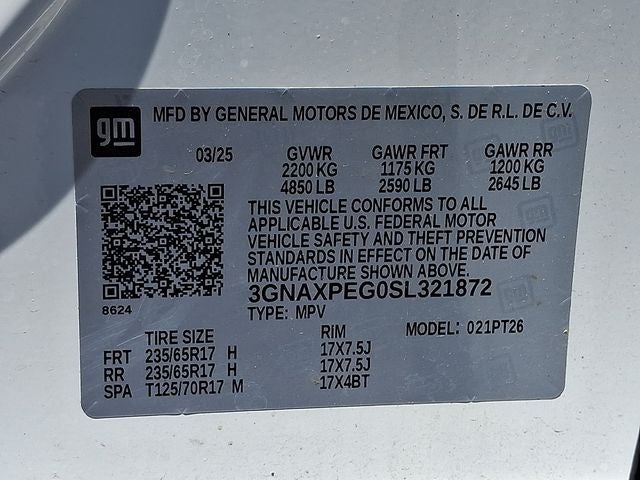 2025 Chevrolet Equinox LT