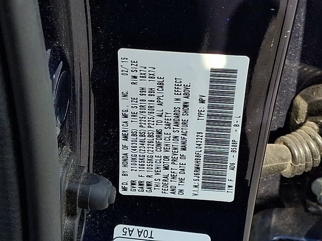2015 Honda CR-V Touring