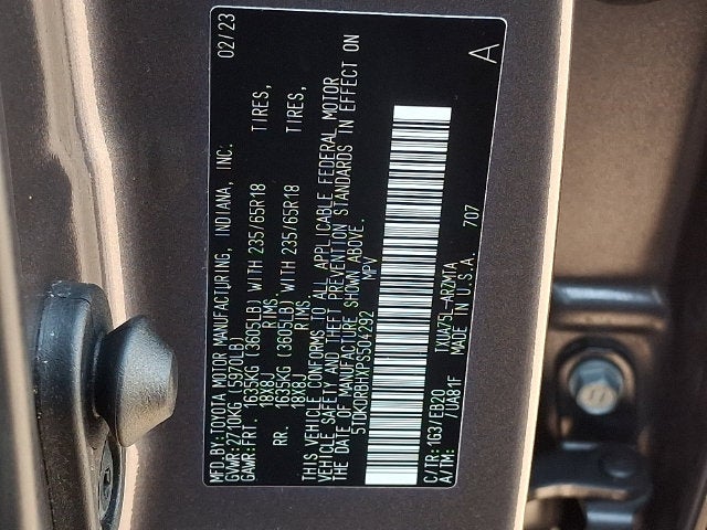 2023 Toyota Highlander XLE