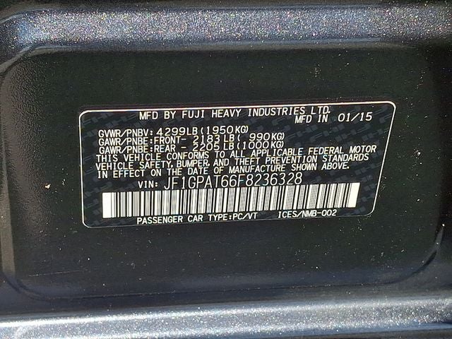 2015 Subaru Impreza 2.0i Sport Premium