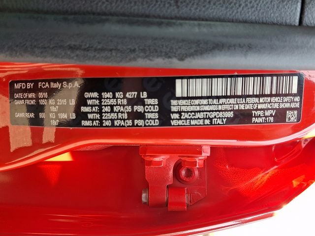 2016 Jeep Renegade Latitude