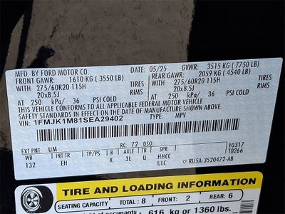 2025 Ford Expedition Max Platinum