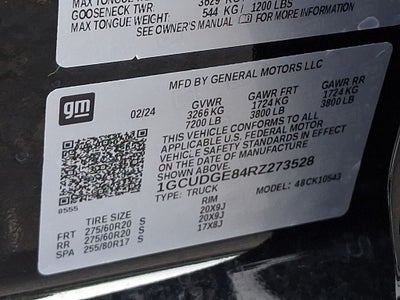 2024 Chevrolet Silverado 1500 LTZ