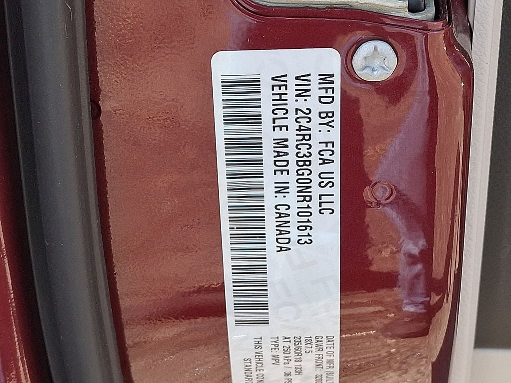 2022 Chrysler Pacifica Touring L