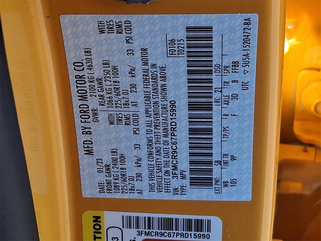 2023 Ford Bronco Sport Outer Banks