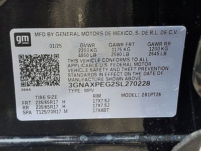 2025 Chevrolet Equinox LT