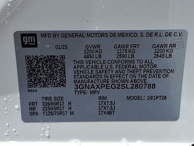 2025 Chevrolet Equinox LT