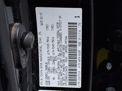 2018 Toyota Tacoma SR5 V6