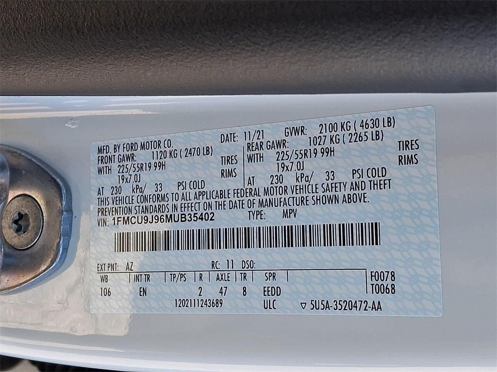 2021 Ford Escape Titanium