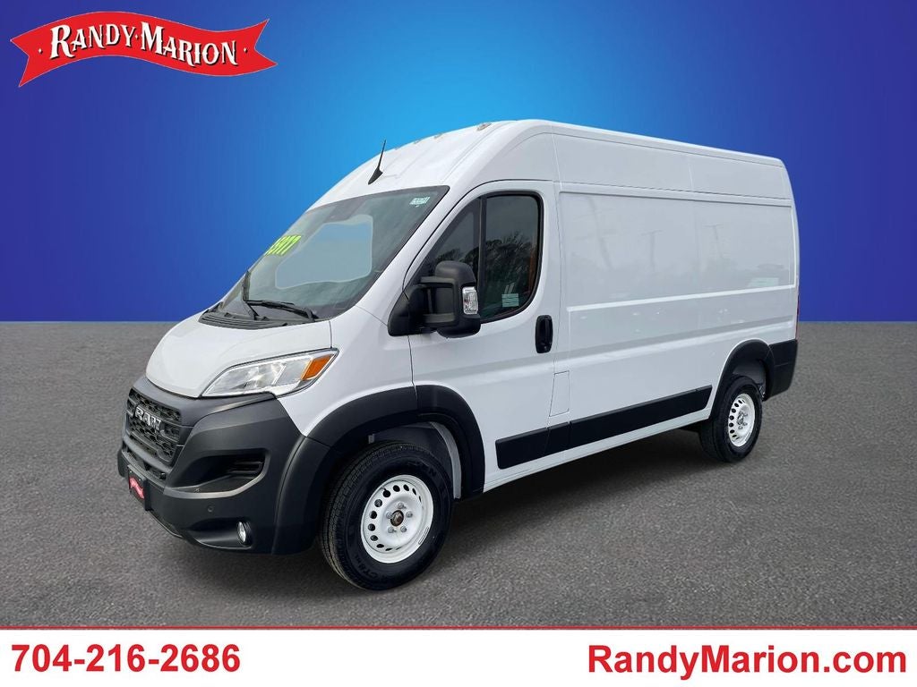 2024 RAM ProMaster 2500 Cargo Van Tradesman High Roof 136' WB w/Pass Seat