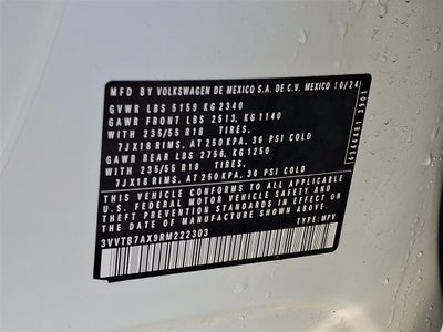 2024 Volkswagen Tiguan 2.0T Wolfsburg Edition