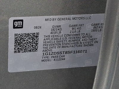 2025 Chevrolet Malibu LT 1LT
