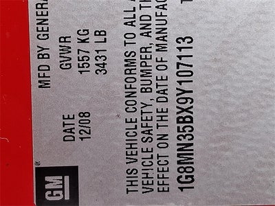 2009 Saturn Sky Base