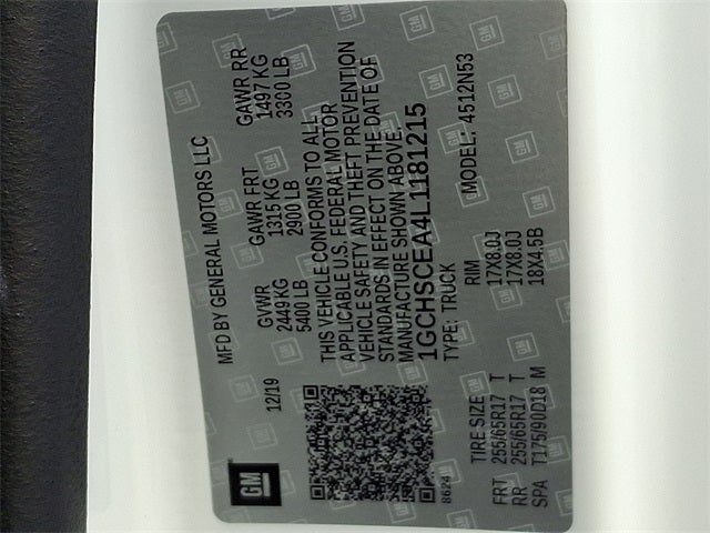 2020 Chevrolet Colorado LT