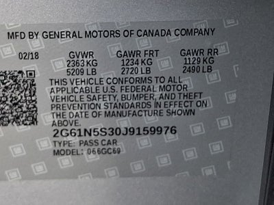 2018 Cadillac XTS Luxury