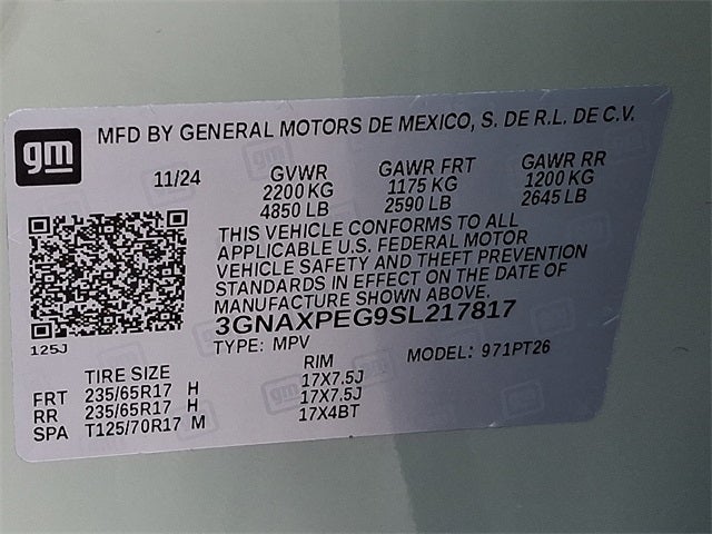 2025 Chevrolet Equinox LT