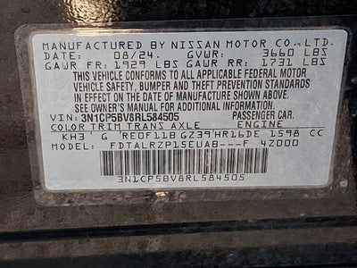 2024 Nissan Kicks S