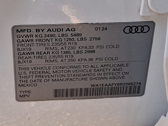 2024 Audi Q5 45 S line Premium quattro