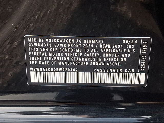 2024 Volkswagen Golf GTI 2.0T S