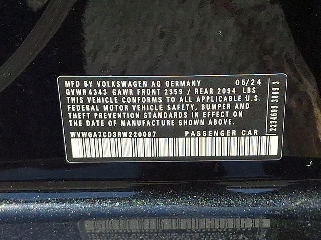 2024 Volkswagen Golf GTI 2.0T S