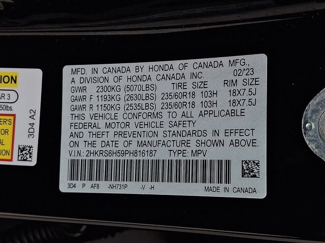 2023 Honda CR-V Hybrid Sport