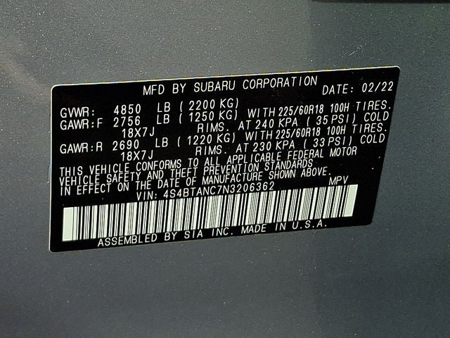 2022 Subaru Outback Limited