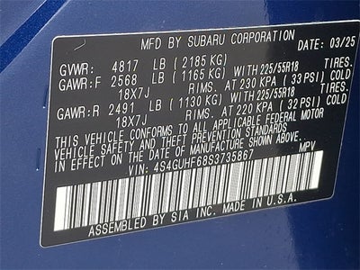 2025 Subaru Crosstrek Sport