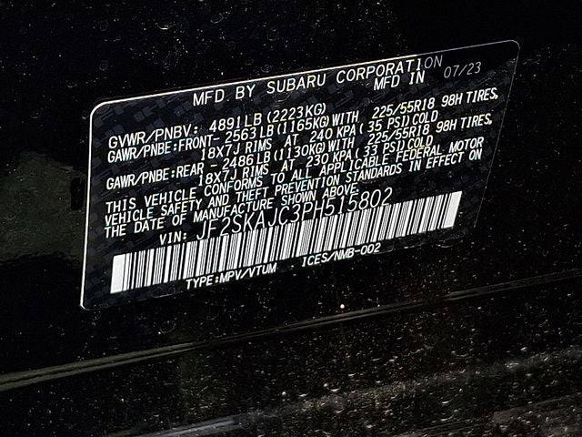 2023 Subaru Forester Sport