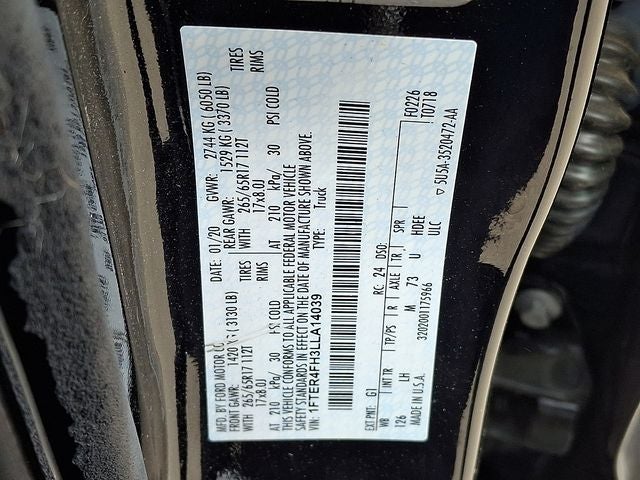 2020 Ford Ranger XLT