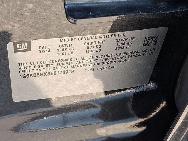 2014 Cadillac ATS 2.0L Turbo Luxury