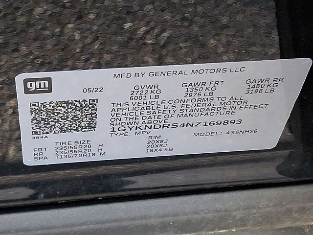 2022 Cadillac XT5 Premium Luxury