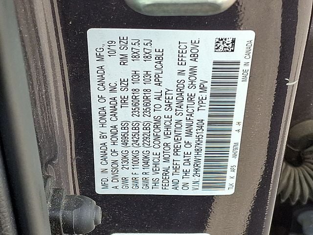 2019 Honda CR-V EX-L