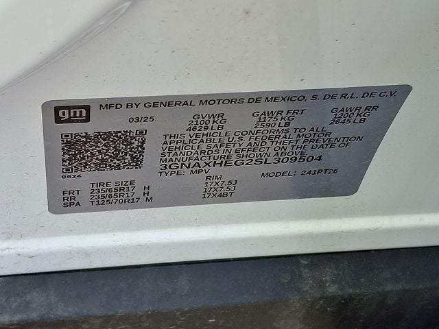 2025 Chevrolet Equinox LT