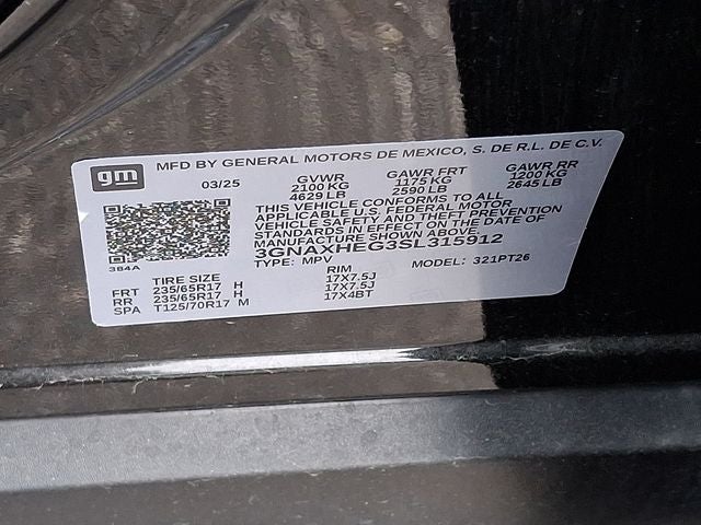 2025 Chevrolet Equinox LT