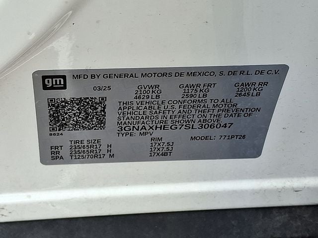 2025 Chevrolet Equinox LT