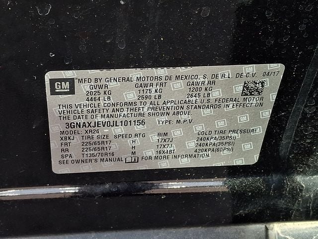 2018 Chevrolet Equinox LT