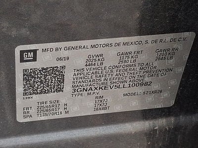 2020 Chevrolet Equinox LT