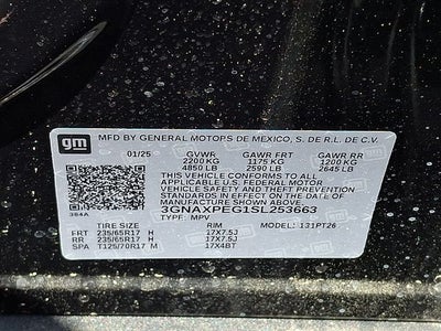 2025 Chevrolet Equinox LT