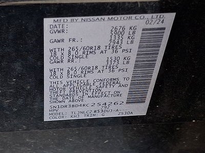 2024 Nissan Pathfinder Rock Creek