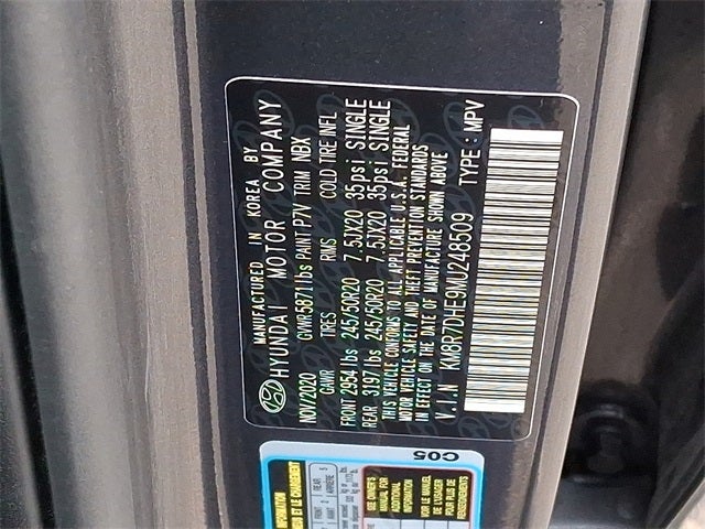 2021 Hyundai Palisade Calligraphy