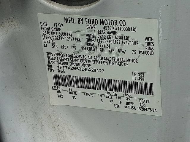 2013 Ford Super Duty F-250 SRW XL
