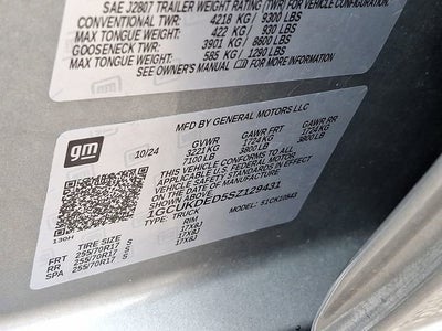 2025 Chevrolet Silverado 1500 LT